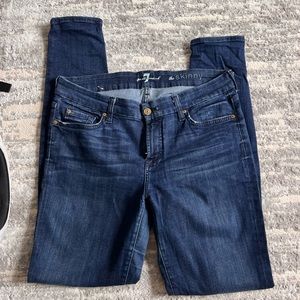 For All Mankind 7 skinny jeans 30